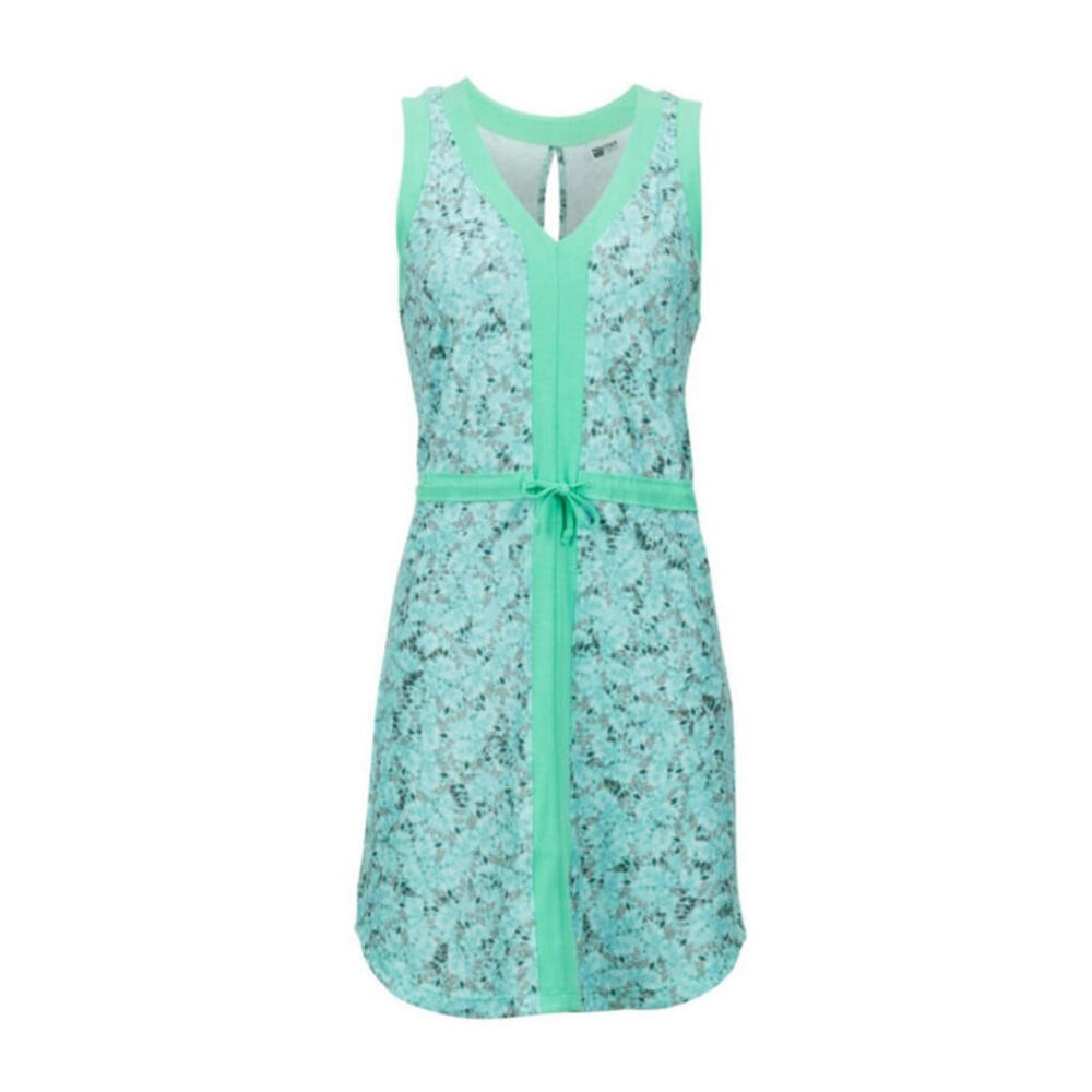 Marmot Remy Dress Sleeveless UPF Athleisure Green Double Mint Confetti Womens S - Picture 1 of 5